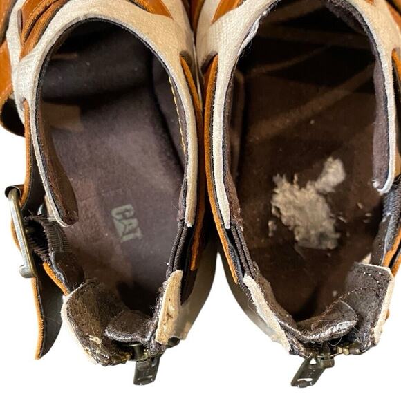 CATERPILLAR CAT Sunswept Gladiator Sandals Womens 5 Tan Gorpcore Utility Outdoor - Picture 5 of 10